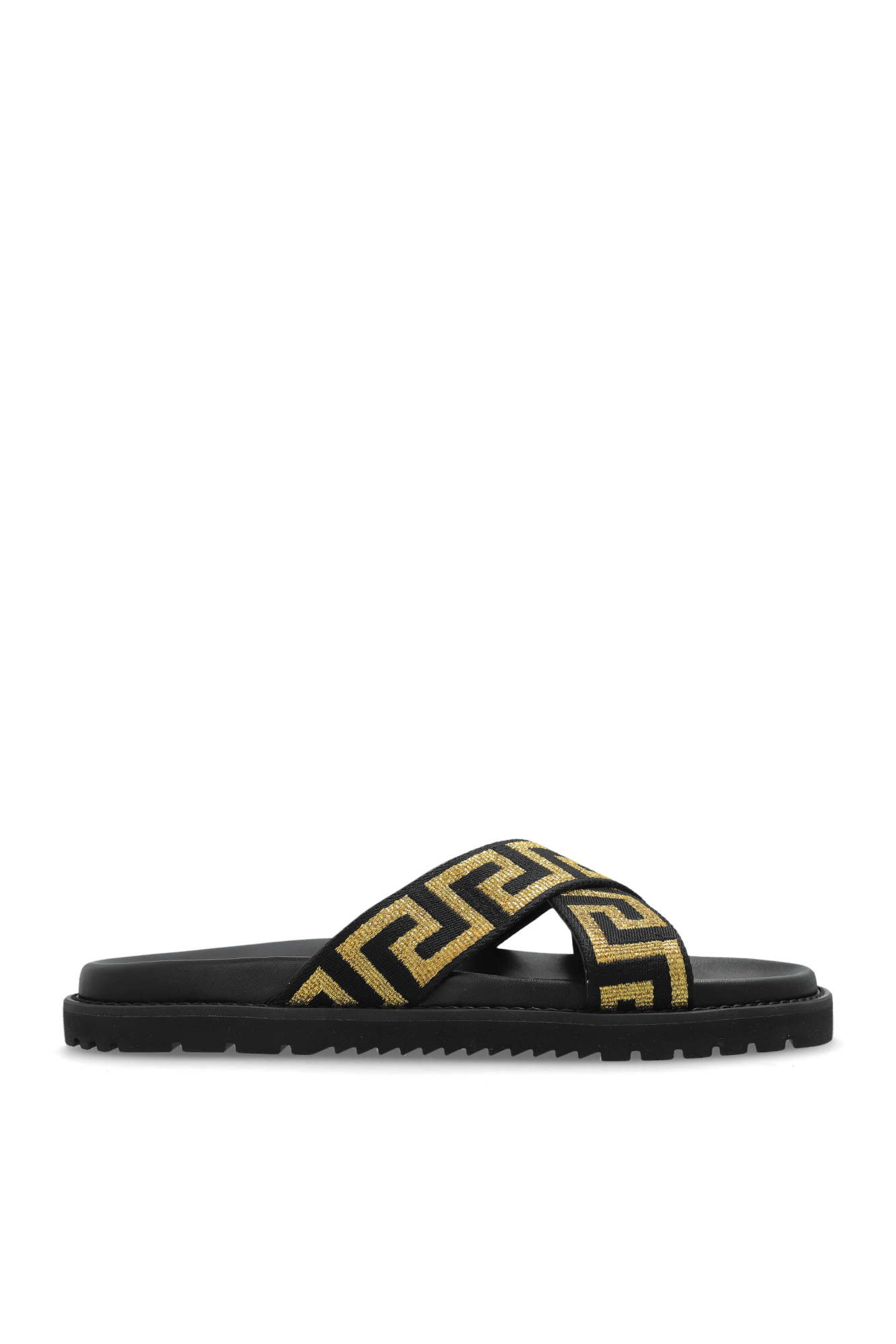 Versace Slides with logo | Men's Shoes | Vitkac